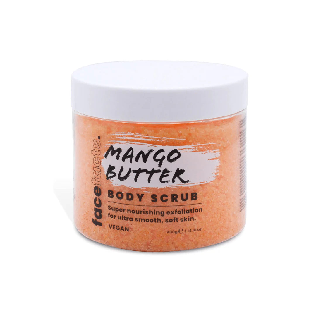 Face facts mango butter body scrub