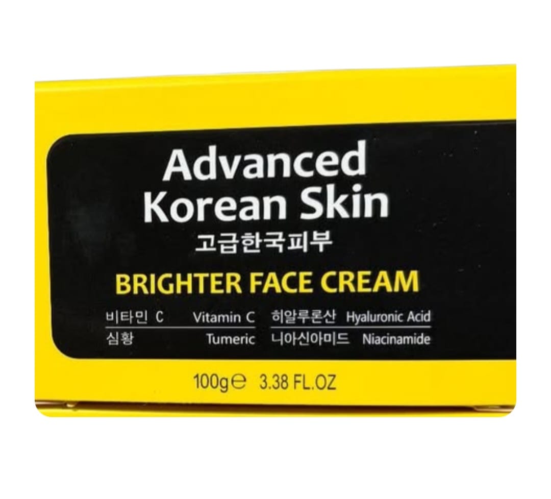 Advanced Korean brighter face cream