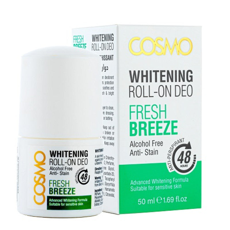 Cosmo whitening roll on deo fresh breeze