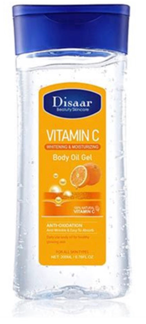 Disaar vitamin c body gel oil