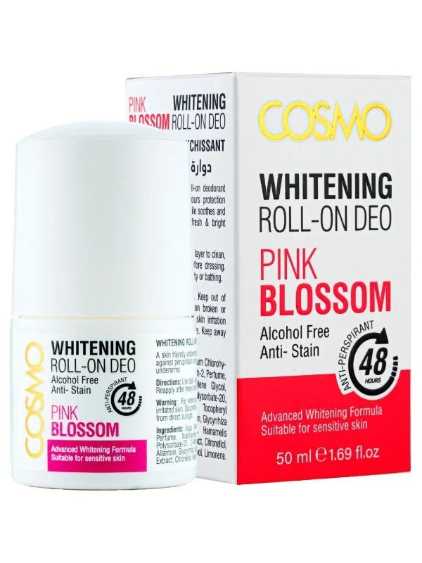 Cosmo whitening roll on pink blossom