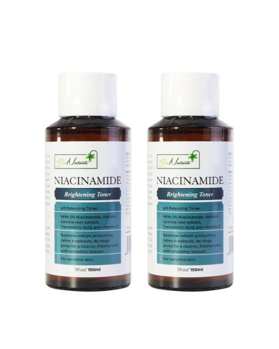 Bio nature niacinamide brightening toner
