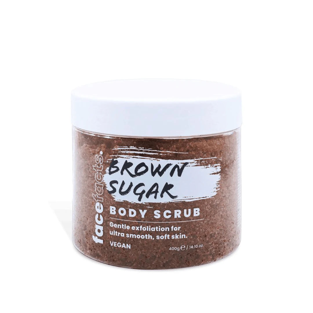 Face facts brown sugar body scrub