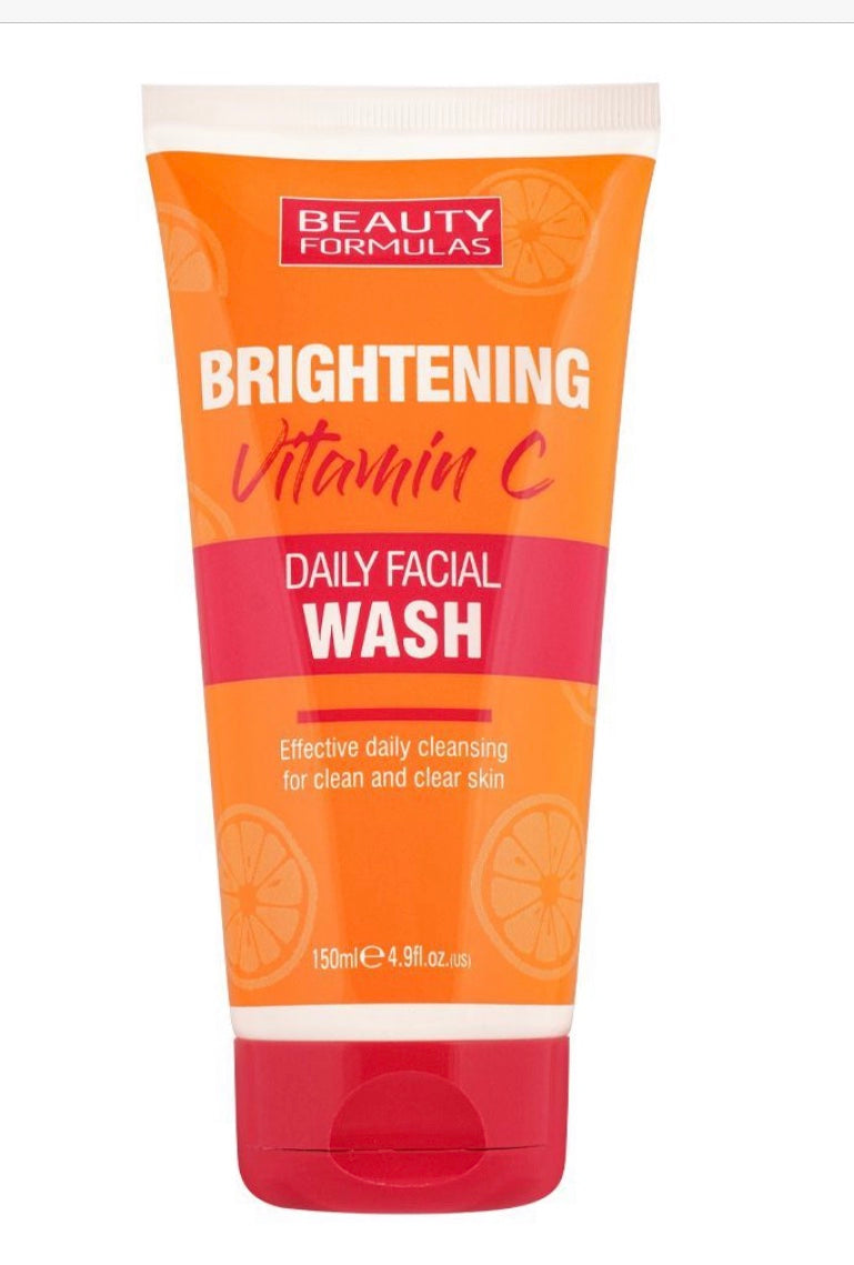Beauty formula vitamin c daily facial wash