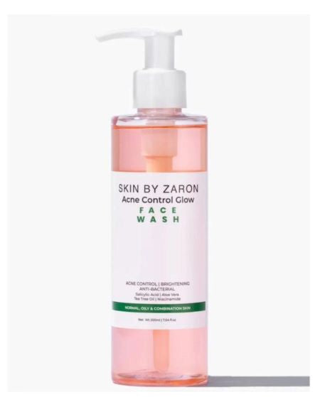 Skin by zaron acne control glow face wash