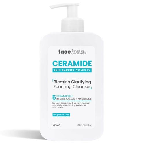Face facts blemish clarifying foaming cleanser 400ml