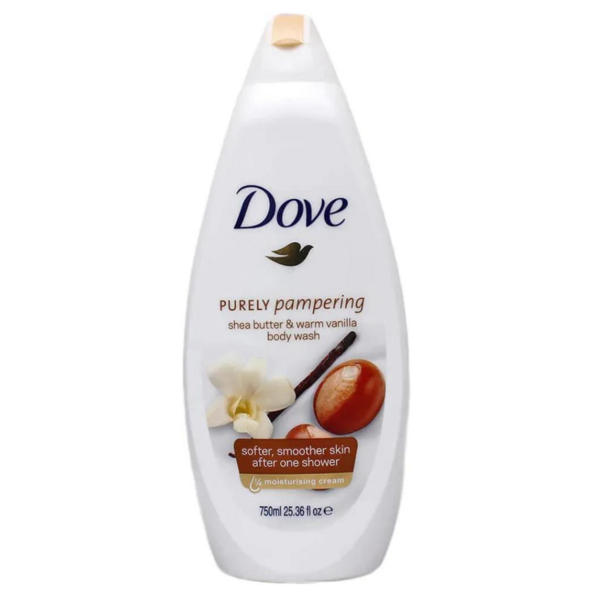 Dove purely pampering Shea butter &warm vanilla body wash 750ml