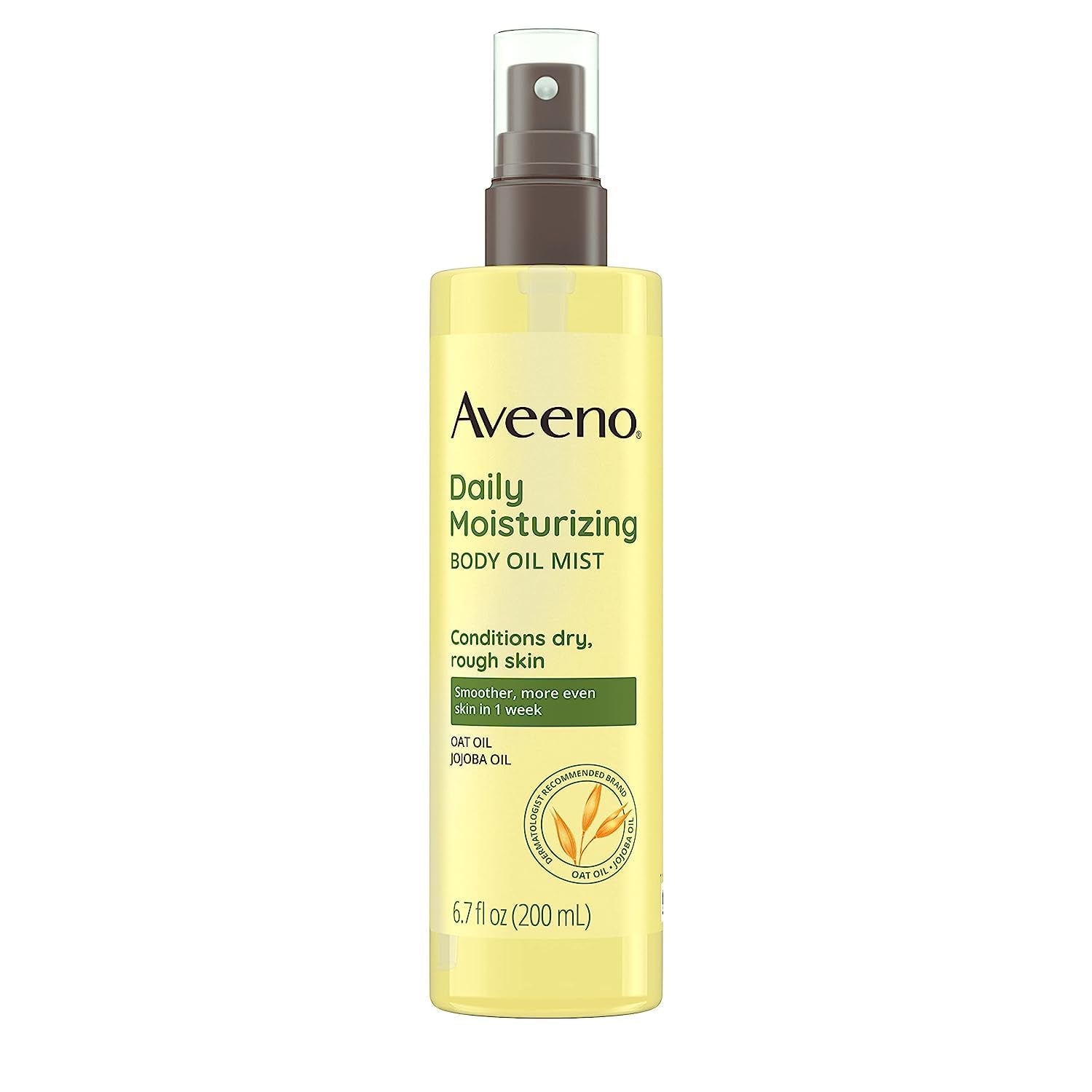 AVEENO DAILY MOISTURIZING BODY OIL MIST WITH OAT & JOJOBA OIL FOR DRY SENSITIVE SKIN