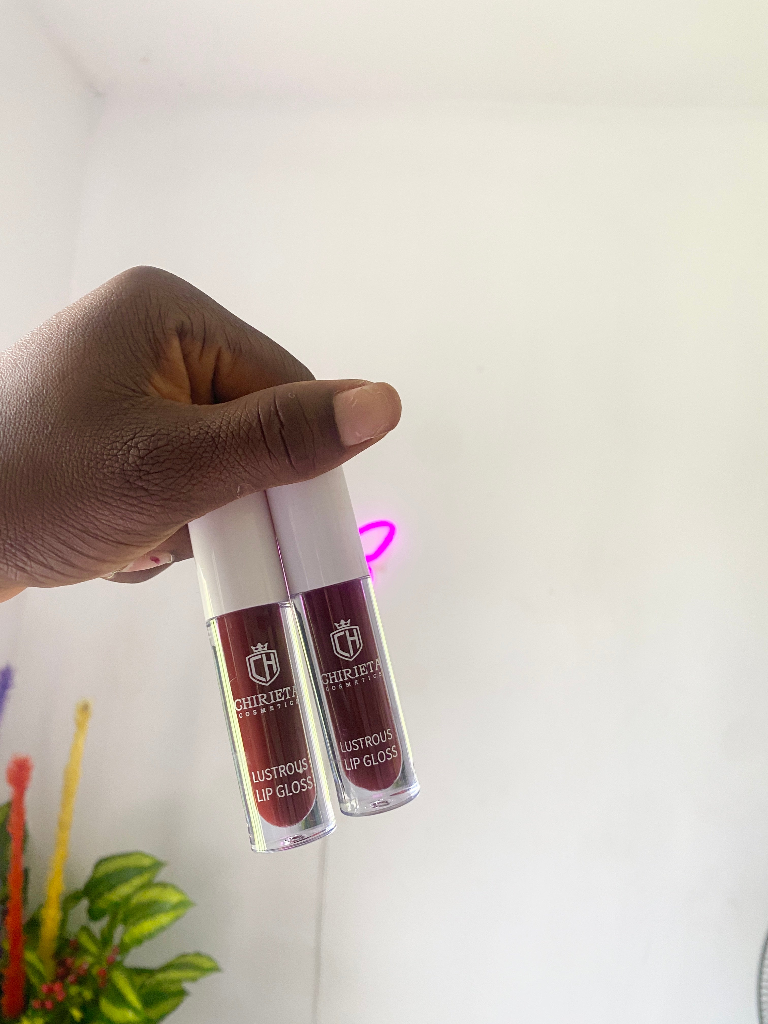 Hot chocolate lip gloss