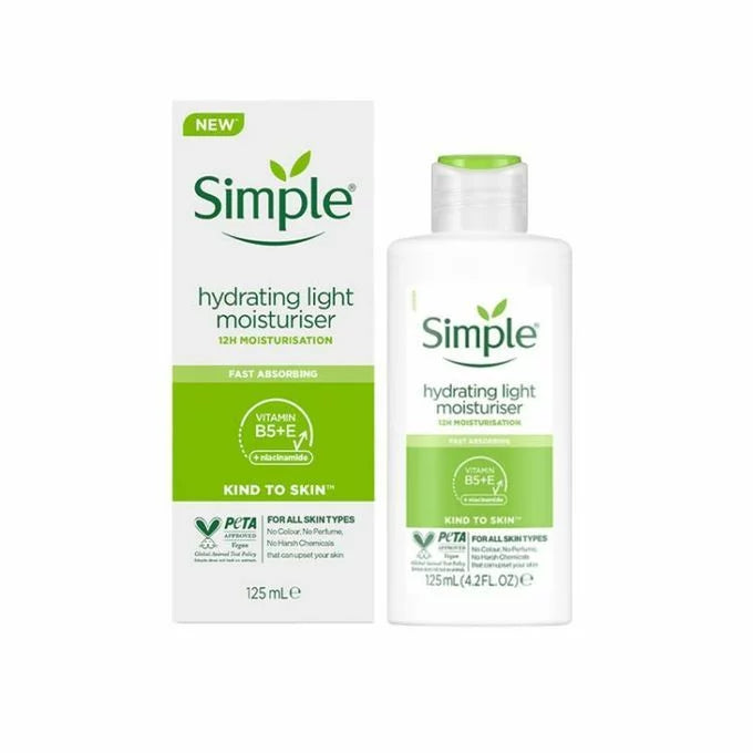 Simple hydrating light moisturizer