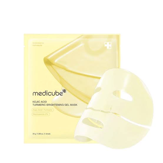 Medicube Kojic acid Turmeric Brightening gel mask