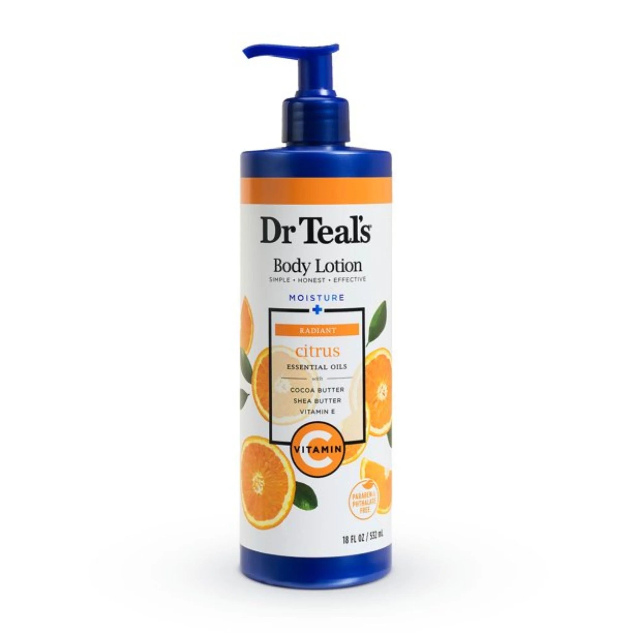 Dr teals citrus glow & radiance body lotion