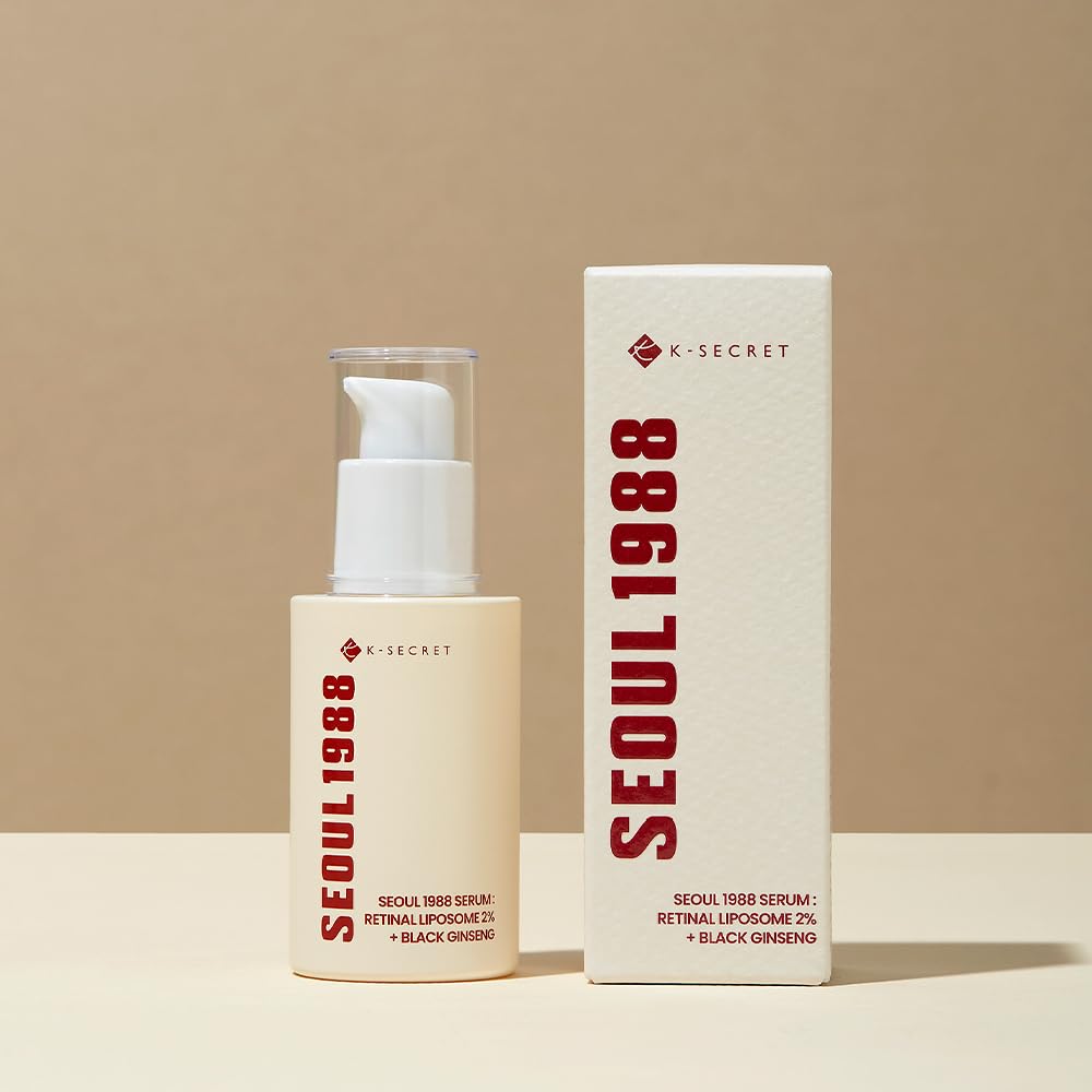 k – Secret SEOUL 1988 Retinal liposome 2% + black ginseng serum